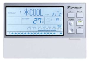 Daikin residential wired controller