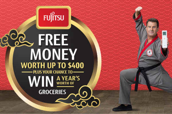 fujitsu split system promo ending 3 september 2018