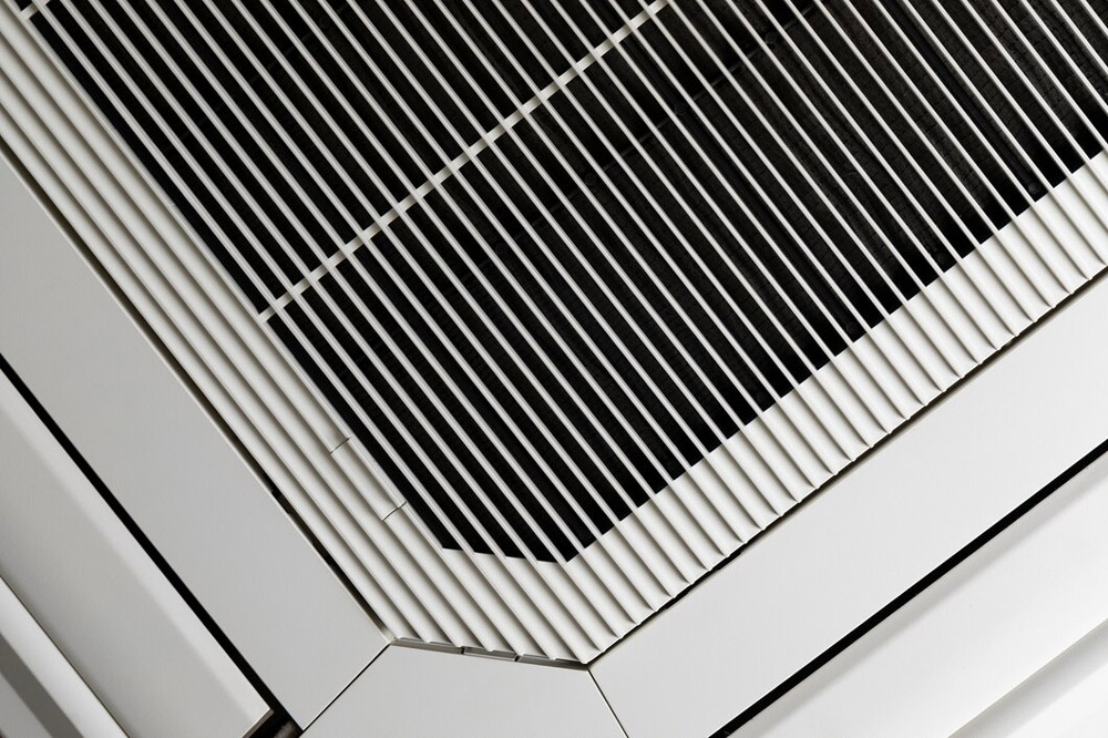 Close-up Of A Ducted Air Conditioning